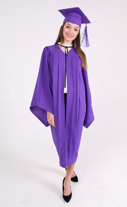 Комплект выпускника “Элегант”- цвет фиолетовый
