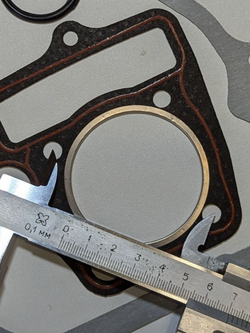 - Комплект прокладок (полный) для мопеда Альфа с двигателем 152FMH 110см3