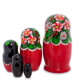 Народные промыслы МР-43/ 4-A Матрешка 5м «Аксиньюшка»