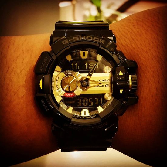 Умные наручные часы Casio G-Shock GBA-400-1A9ER