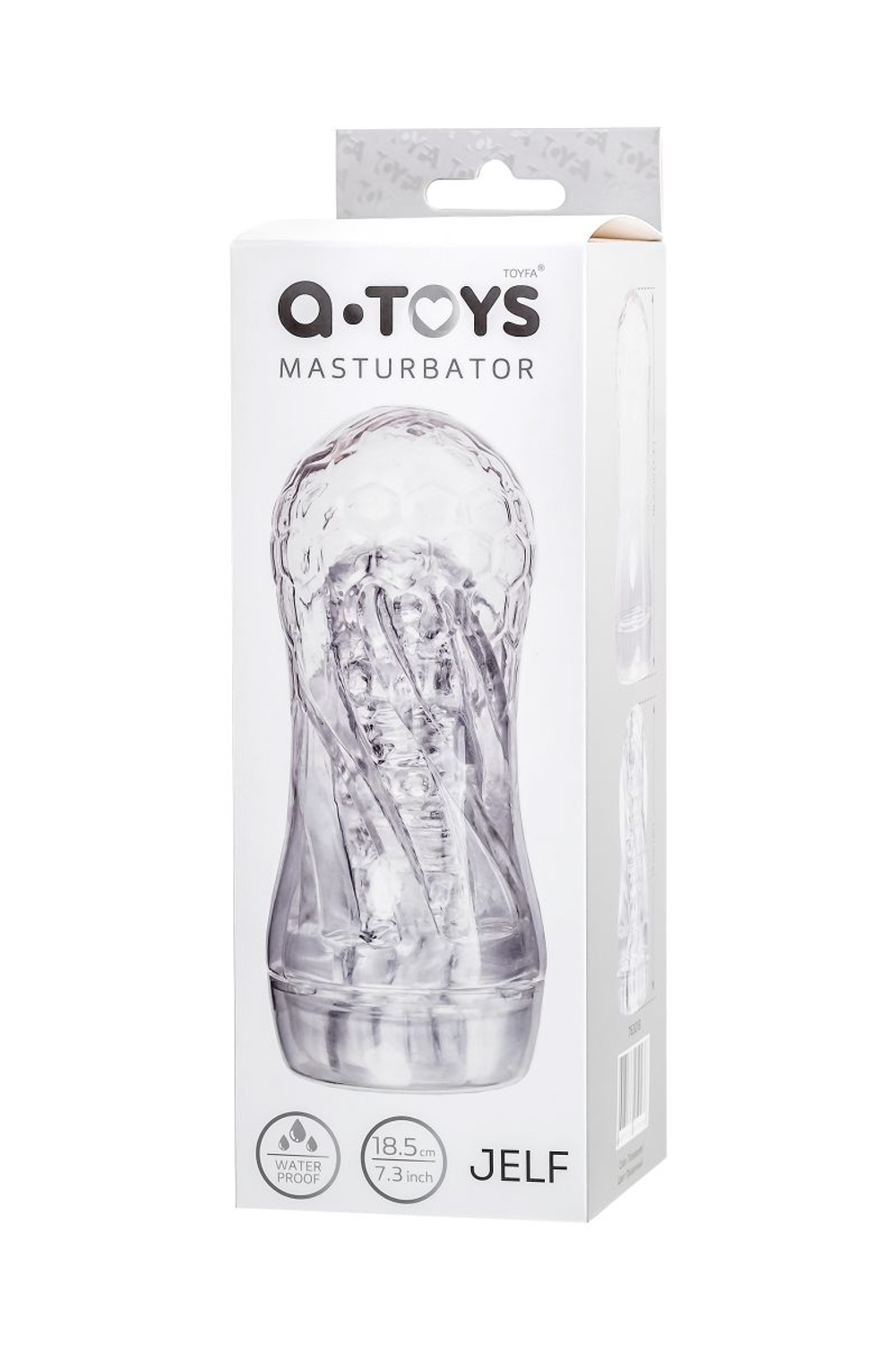 Прозрачный мастурбатор Jelf (Цвет: прозрачный)
