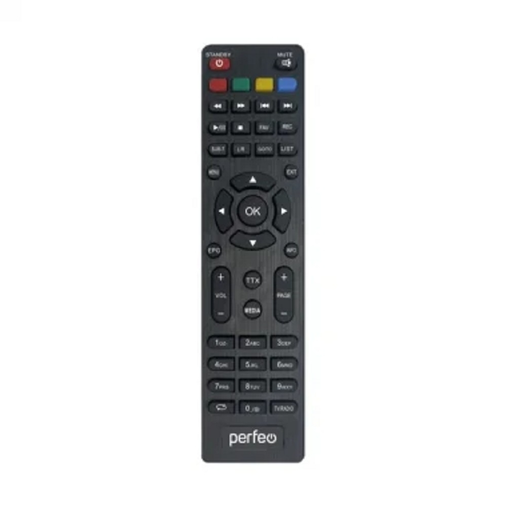 Приставка для цифрового ТВ Perfeo DVB-T2 / C приставка "LEADER" для цифр.TV, Wi-Fi, IPTV, HDMI, 2 USB, DolbyDigital, пульт ДУ [PF_A4412]