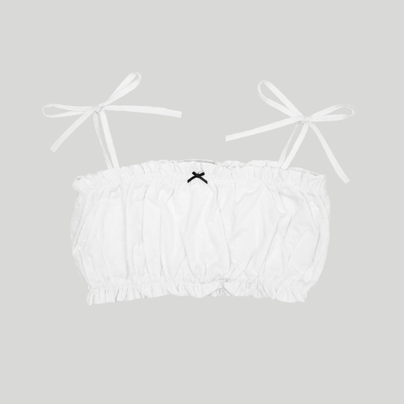 Ruched Crop Top Daphne