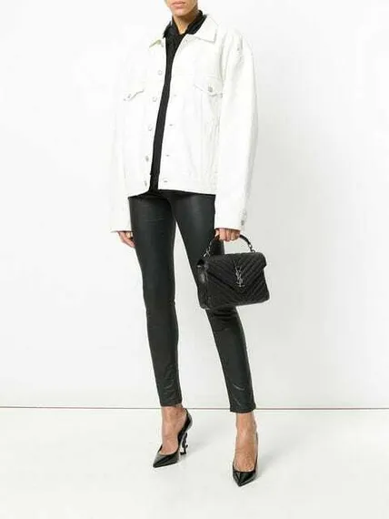 Сумка на плечо Saint Laurent College среднего размера
