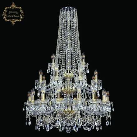 Подвесная люстра Art Classic 11.25 11.25.16+8+4.300.3d.h-128.Gd.Sp