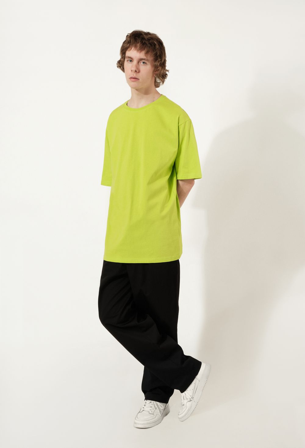 Футболка FOS Кислотно-Зеленая Мужская