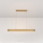 Подвесной светодиодный светильник Maytoni Step P010PL-L23G3K золото