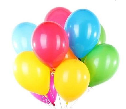 Шары "Пастель ассорти" с Hi-Float 30 см