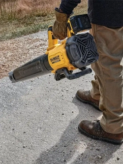 DEWALT DCMBL562N 20 В, Воздуходувка бесщеточный ручной инструмент для удаления листьев, скорость 125 миль/ч, 450 фут/мин против часовой стрелки