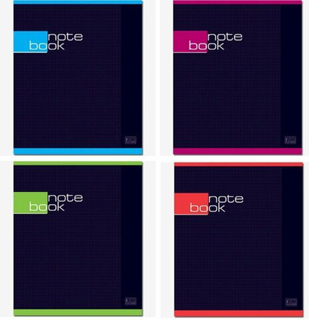 Тетрадь А5 48л кл. Полином "Строгая Тетрадь", мат., ВД-лак