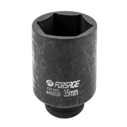 Головка ударная глубокая 35мм 1/2''6гр. Forsage F-4458535