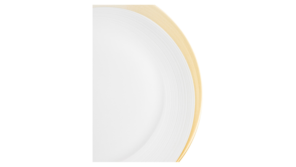 Тарелка закусочная 23см Narumi Золотой жемчуг