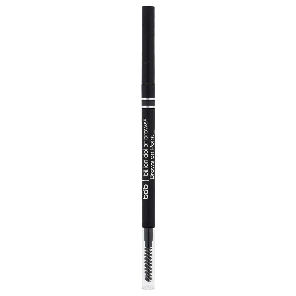 Billion Dollar Beauty, Brows on Point: брови на миллиард долларов микрокарандаш для бровей, ворон, 0,045 г (0,002 унции)