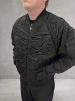 Мятый бомбер "КОСМОНАВТОВ НЕТ Х КИРИЛЛ СИНИЦЫН"