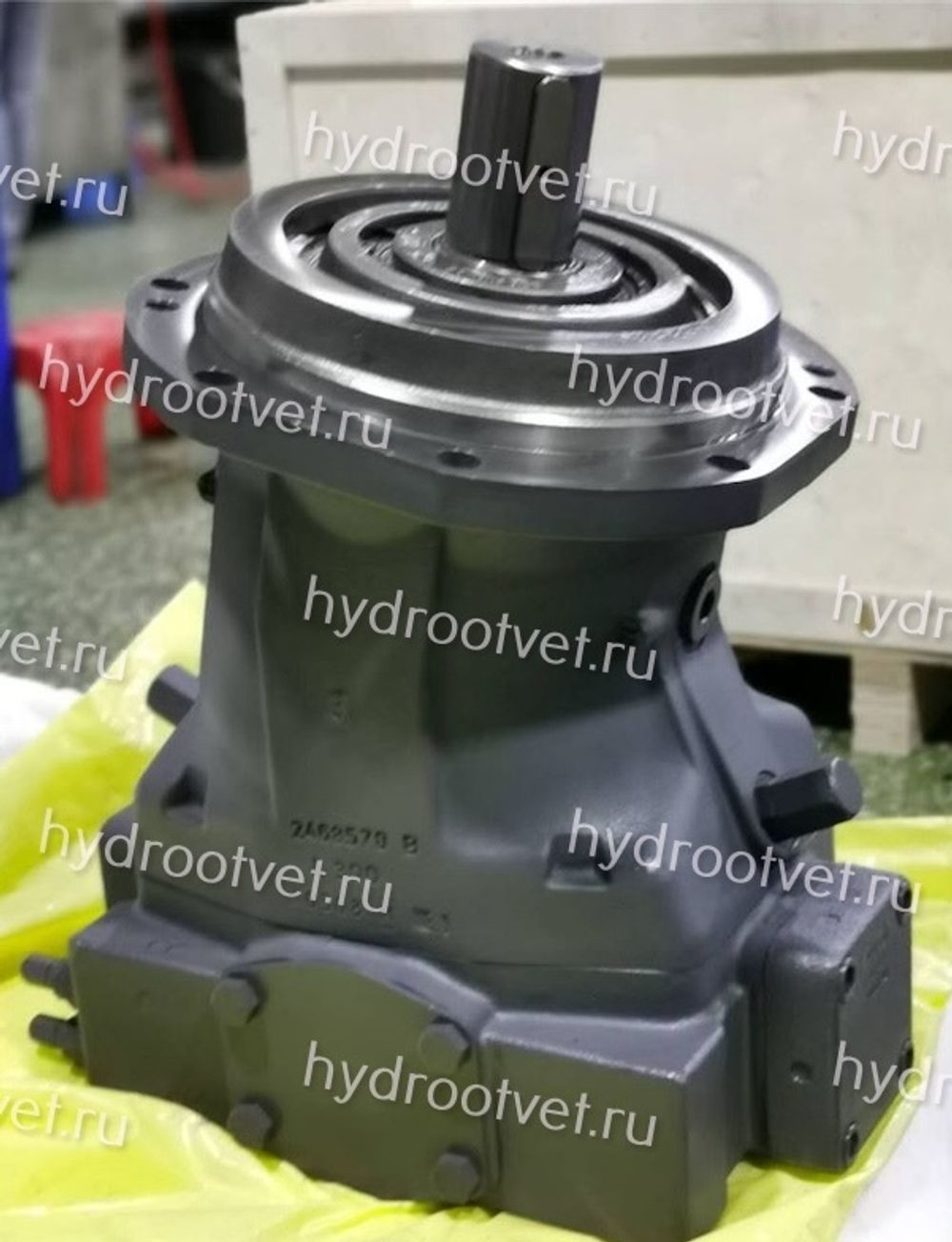 A7VO107DR/63R-VPB01 - Насос аксиально-поршневой регулируемый с наклонным блоком рабочий объем 107 см3, DR = регулятор с отсечкой по давлению, номинальное давление 350 бар