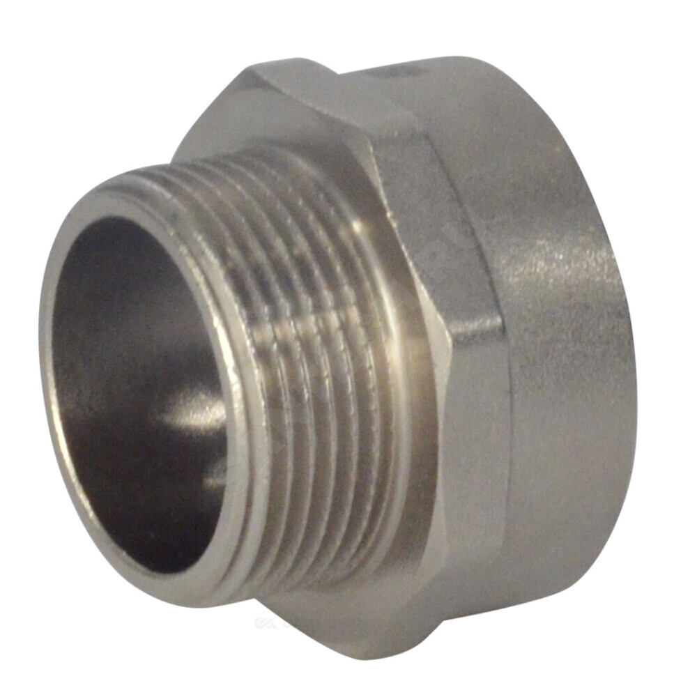 Ниппель латунь никель переходной Ду 50х25 (2"х1") НР SantechSystems .
