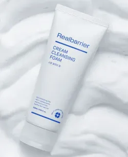 Очищающая пенка с церамидами и технологией MLE® Real Barrier Cream Cleansing Foam 120 мл