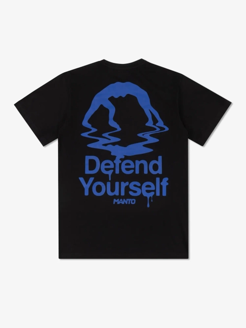 Футболка MANTO DRIP чёрная