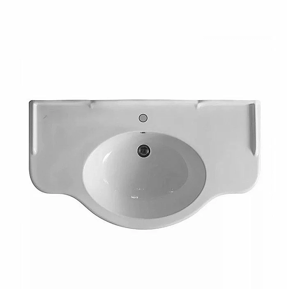 Консоль с раковиной GLOBO Paestum PA075.BI 110 с 1 отверстием