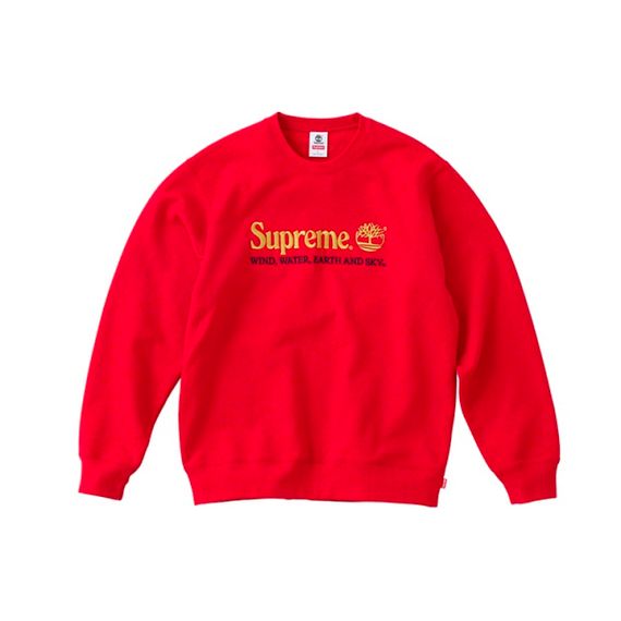 Supreme x Timberland Week 5 Crewneck Logo