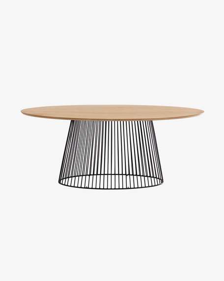 Большой овальный стол Leska 200х110 см | La Forma | Испания | Купить в Hallberg.ru