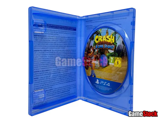 PS4 Crash Bandicoot NSane Trilogy CUSA-11870 (Английская версия) Б/У