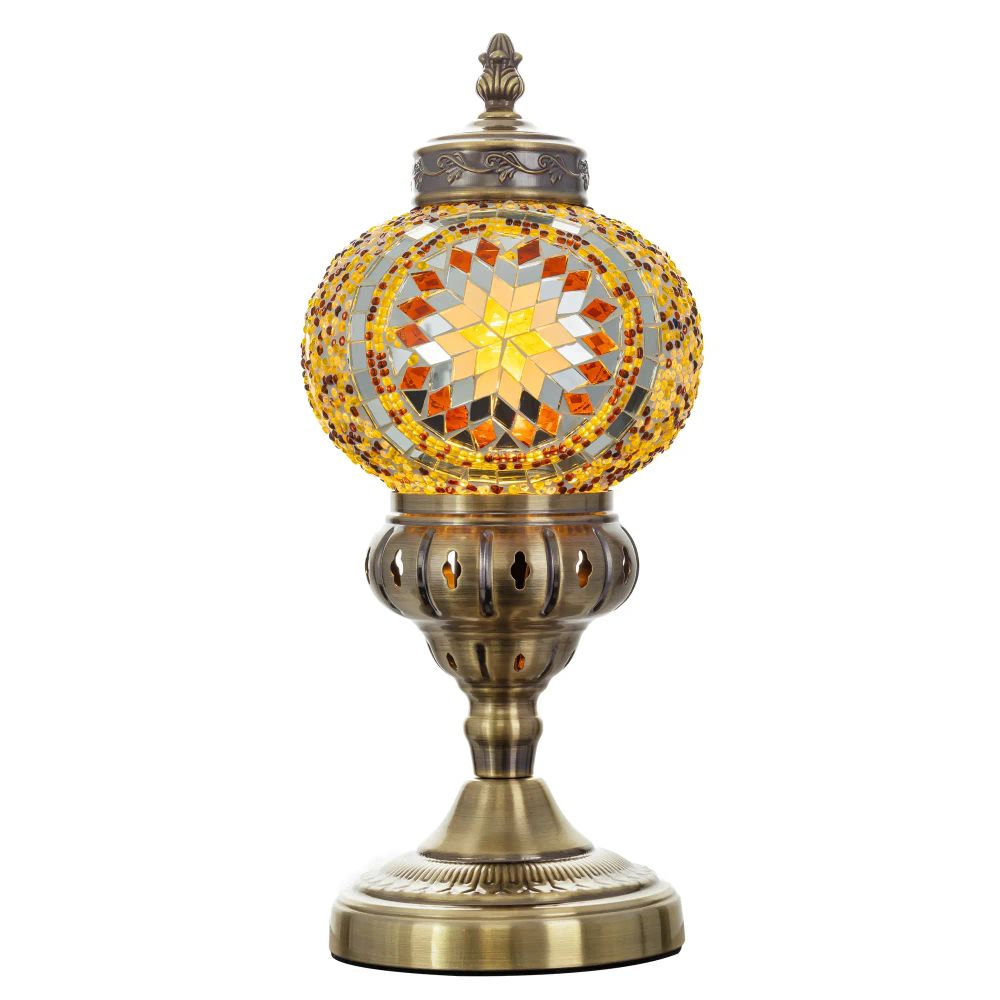 Citilux Каир CL419815 Настольная лампа Мозаика Янтарь