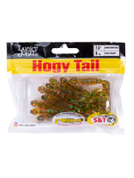 Твистеры съедобные искусственные LJ Pro Series Hogy Tail 2,5in (06.35)/S19 9 шт. в упак.