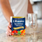 California Gold Nutrition, Ultamins, мультивитаминный комплекс для мужчин с коэнзимом Q10, грибами, ферментами, овощами и ягодами, 60 растительных капсул