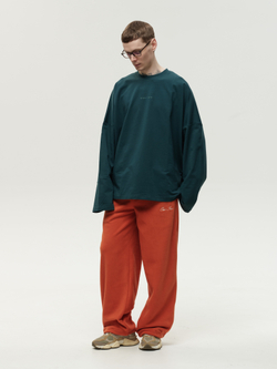 Drawstring Sweatpants Orange