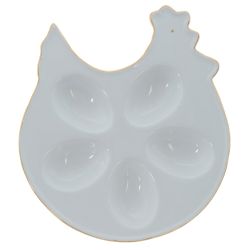 GAEM Тарелка для 5-ти яиц, L18 W20,5 H3 см