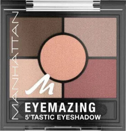 Тени для век Manhattan Lidschatten Palette Eyemazing 5'Tastic 003 Rose Quartz 3,8 г
