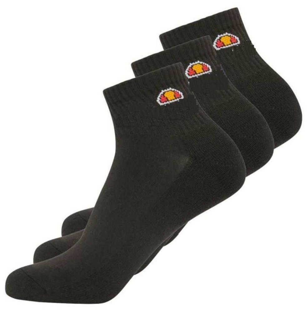 Теннисные носки Ellesse Tallo Ankle Sock 3P - black