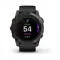 Garmin epix Pro (Gen 2) Sapphire Edition 51 мм, титановый угольно-серый, DLC, черный силиконовый ремешок