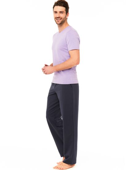 Футболка мужская MK001-3 светло-сиреневая