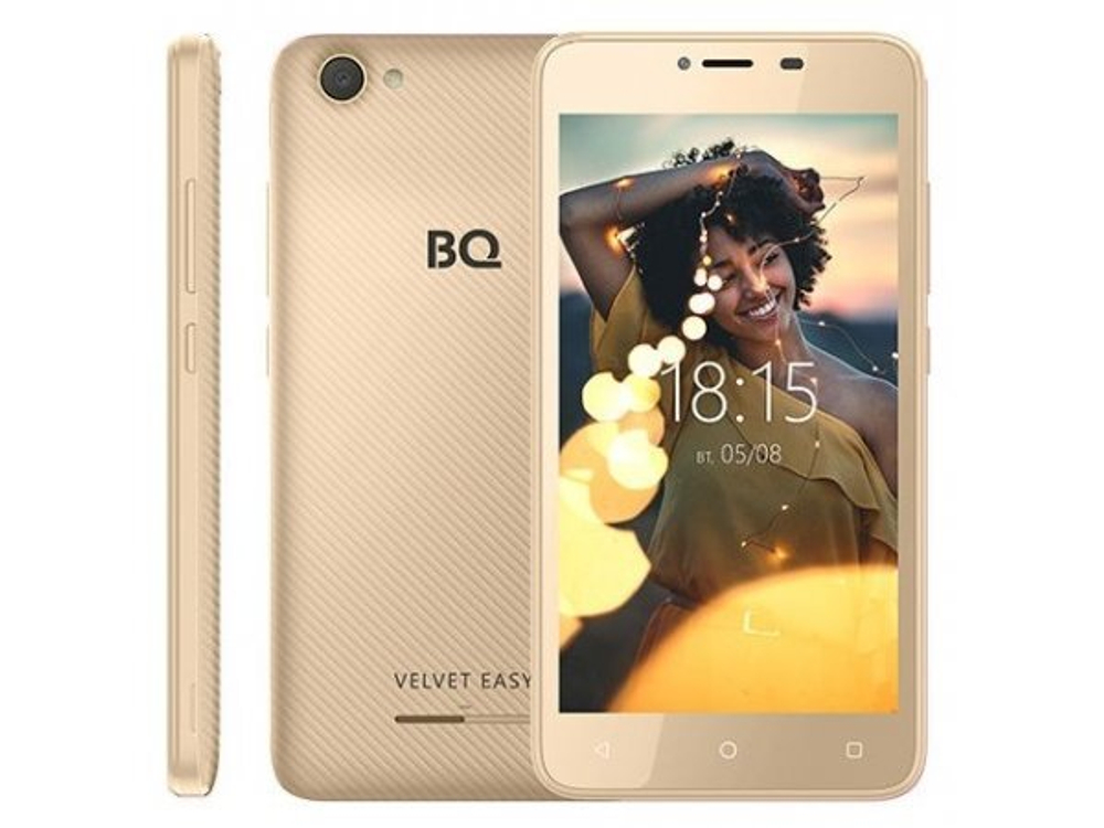 Смартфон BQ mobile BQ-5000G Velvet Easy Gold