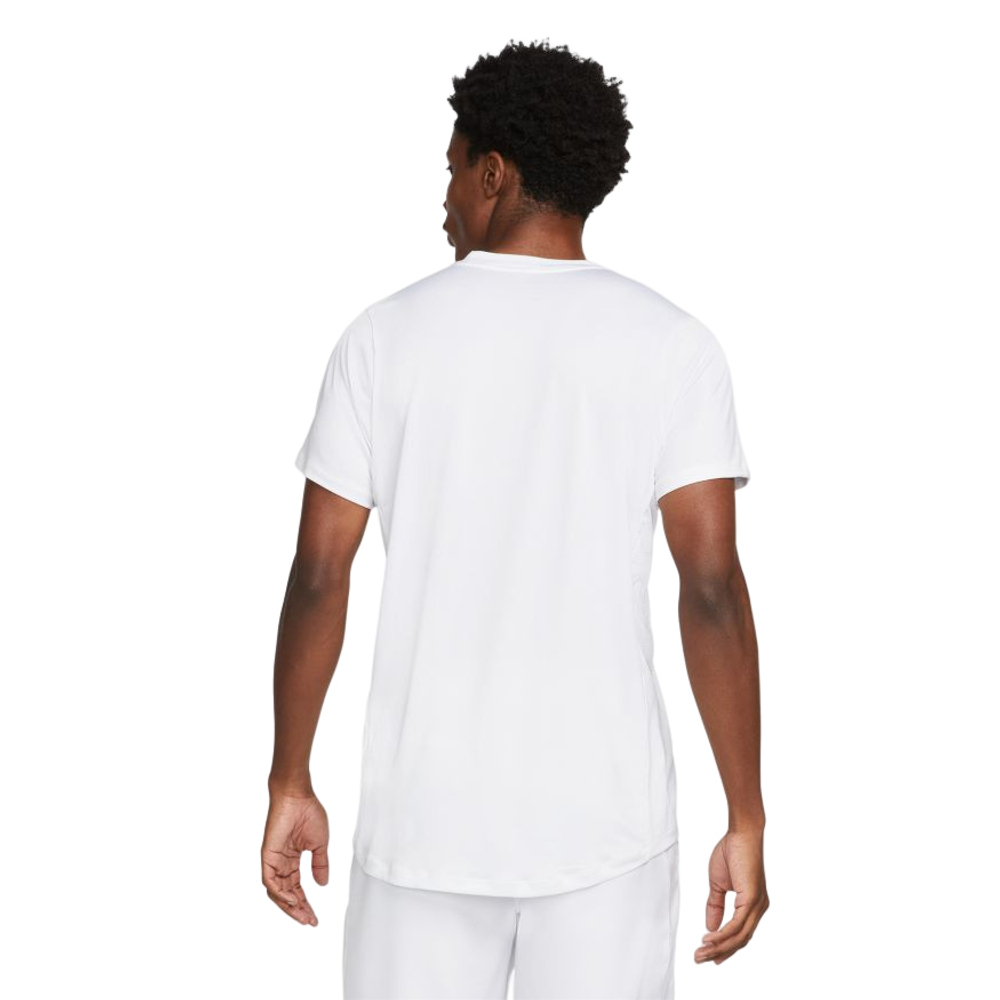 Мужское теннисное поло Nike Men's Court Dri-Fit Advantage Polo - белый