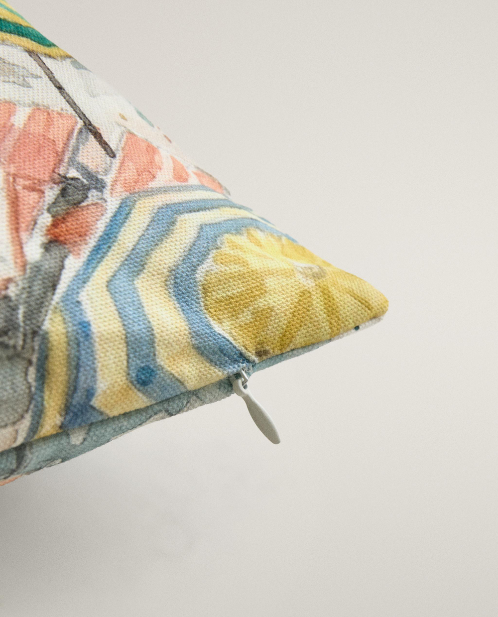 Zara Home наволочка декоративная из хлопка, синий, 45x45 см · 6398/008