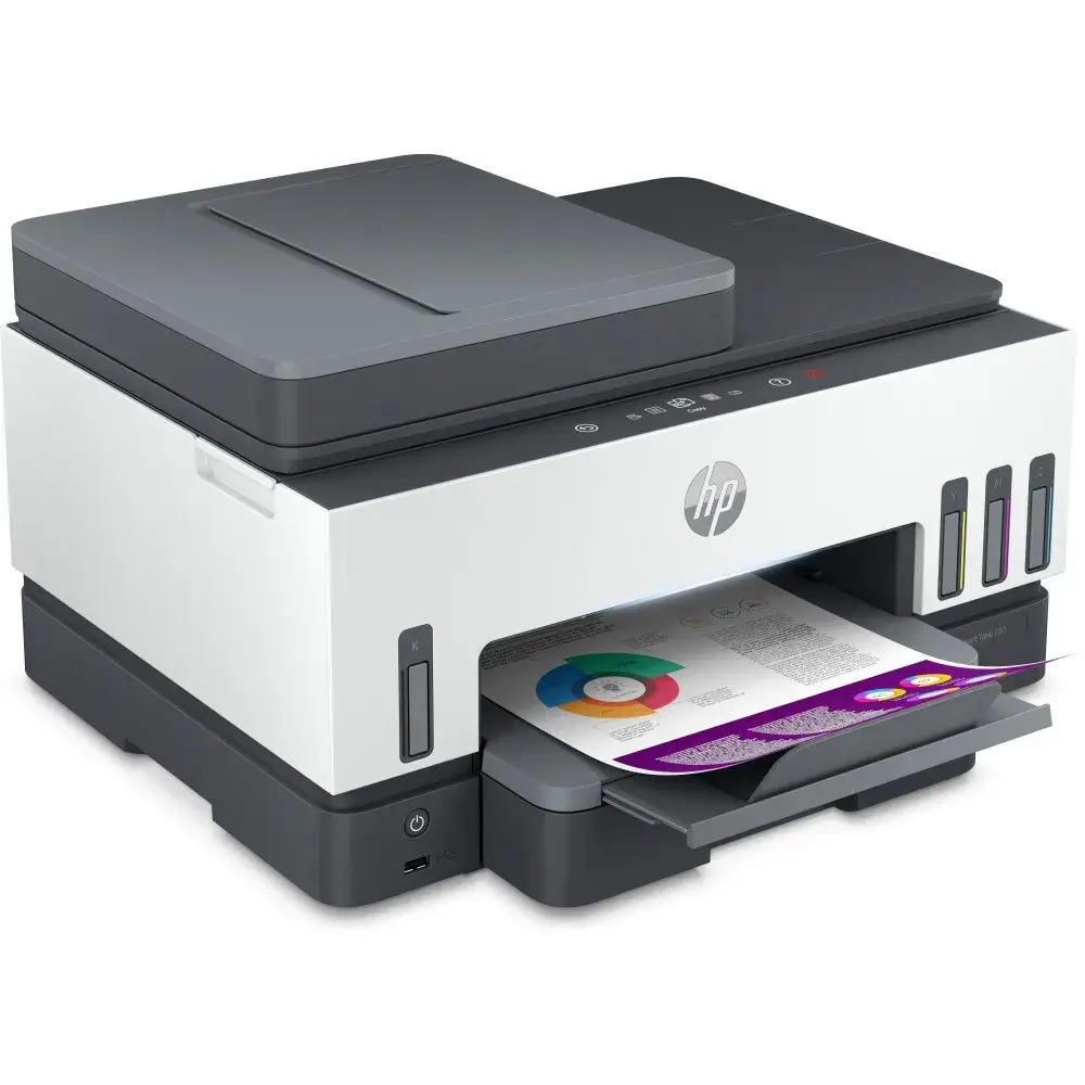 МФУ HP Smart Tank 790 (A4) Color Ink Printer/Scanner/Copier/Fax 1200 x 1200 dpi 15/9ppm. USB 2.0EthernetWi-Fi duty cycle 6000 pages
