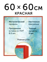 Металлическая рамка 60х60 см