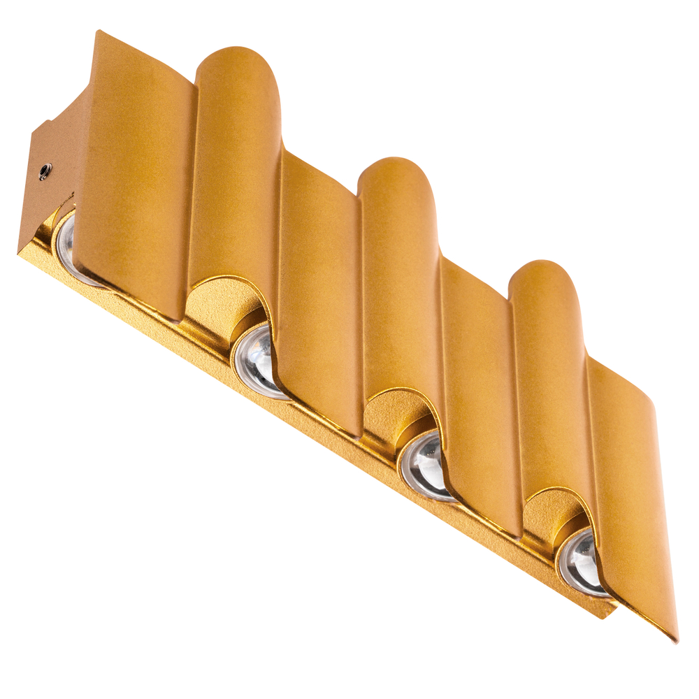 341733 Светильник BOSSO 7x1W LED 770LM G ЗОЛОТО 3000K IP65