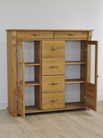 Комод деревянный Сюзанна, бейц