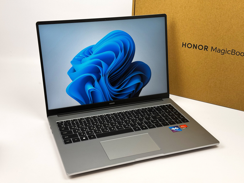 Новый ноутбук Honor Magicbook X16 / Ryzen 5 7640HS / 16GB DDR5 / 512GB / FullHD / Win11 / Русско-Английская клавиатура