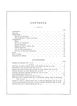 Manual of Buhl-work and marquetry. with practical instructions for learners, and ninety coloured designs | W. Bemrose