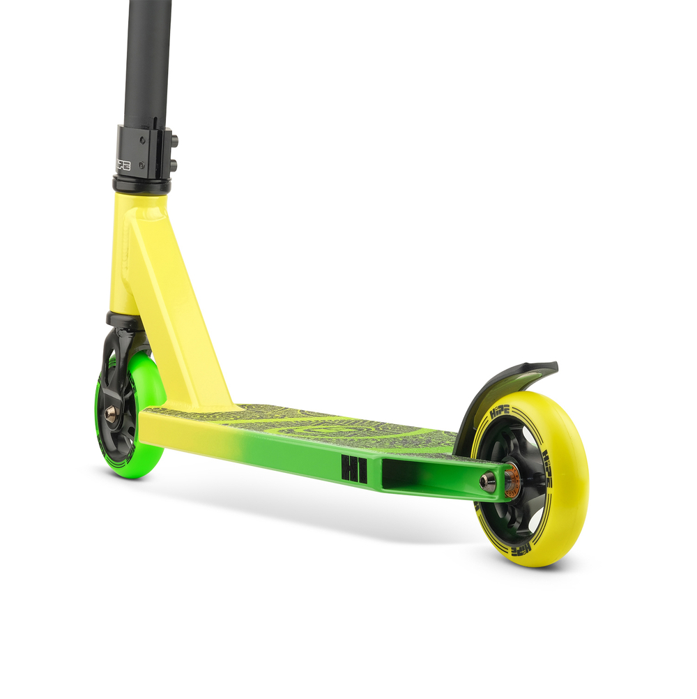 Самокат HIPE H1 yellow/green