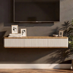 Подвесная тумба под телевизор ROYAL 5030 эко (Дуб Веллингтон)