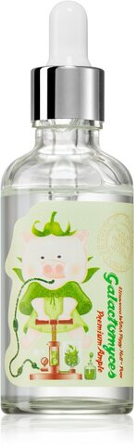 Elizavecca Witch Piggy Hell-Pore Galactomyces Premium Ample - легкая сыворотка для успокоения и укрепления чувствительной кожи /   50  ml  / GTIN 8809418752400