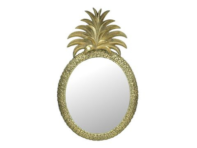 Зеркало настенное "Ананас" 47х4х76см Поликерамика,стекло