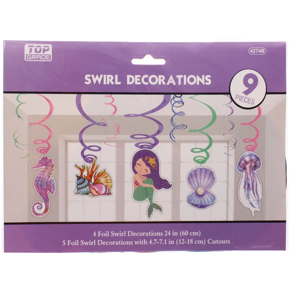 Подвесное украшение «Подводный мир» 9 шт