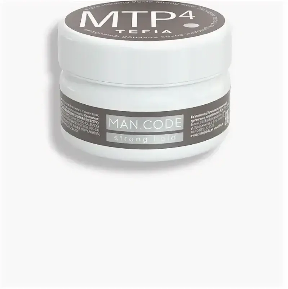 Матовая паста для укладки волос сильной фиксации Tefia MY Man.Code Matte Molding Paste Strong Hold, 75 мл
